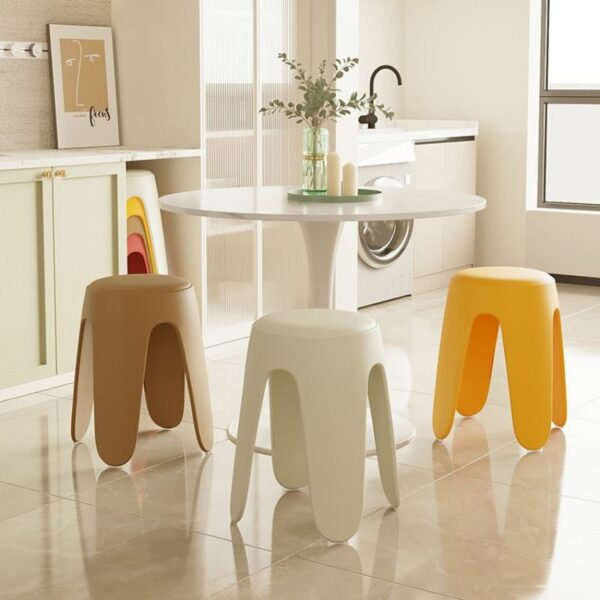 Tabouret Robuste Style Nordique – Empilable