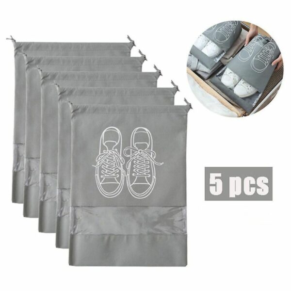 Lot de 5 Sacs de Rangement pour Chaussures – Image 3